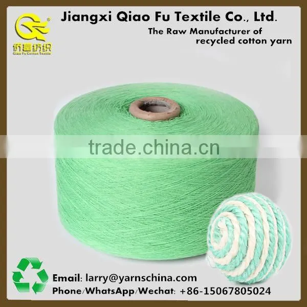 OE Colorful Recycled Cotton Polyester Yarn for Mop Yarn/Pet Toys photo-6
