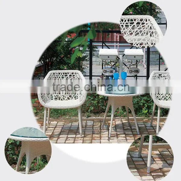Cheap 3 Pcs Outdoor Wicker Balcony Rattan Garden Patio Furniture Set photo-6