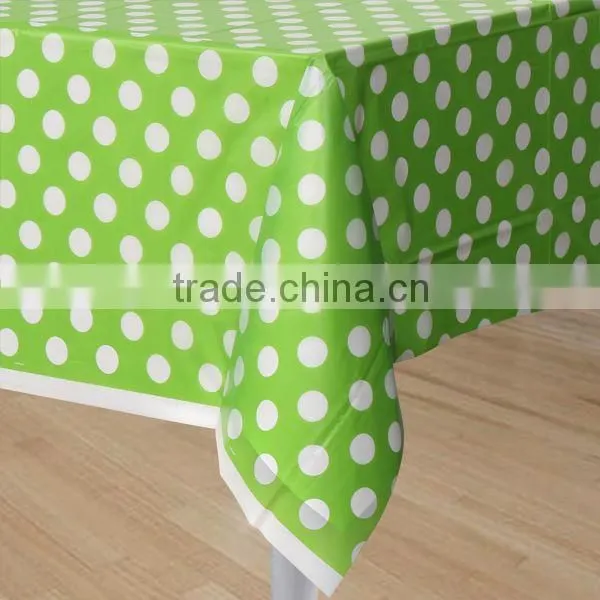 High Quality Plastic Table Cover for Party Products Supplies photo-4