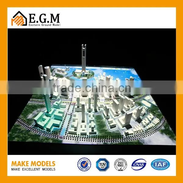 High Quality 3d Digital Modern Building Model photo-4