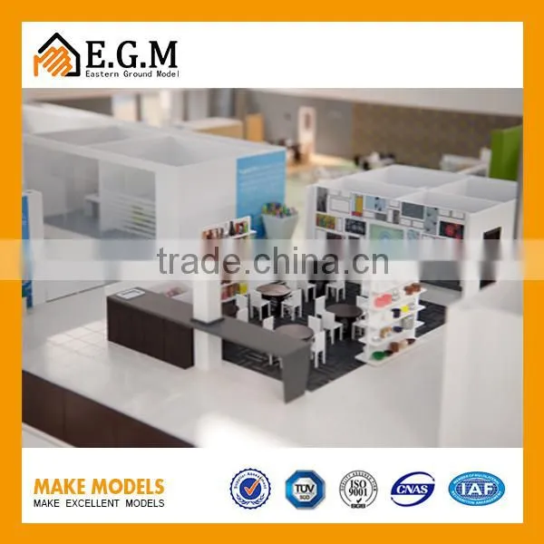 Internal View Model of Micromarket-1:100 Scale photo-3