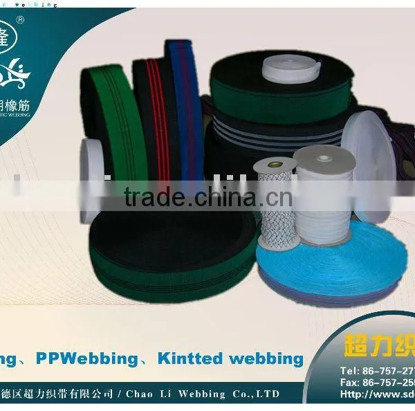 Green High Quanlity Elastic Webbing photo-3