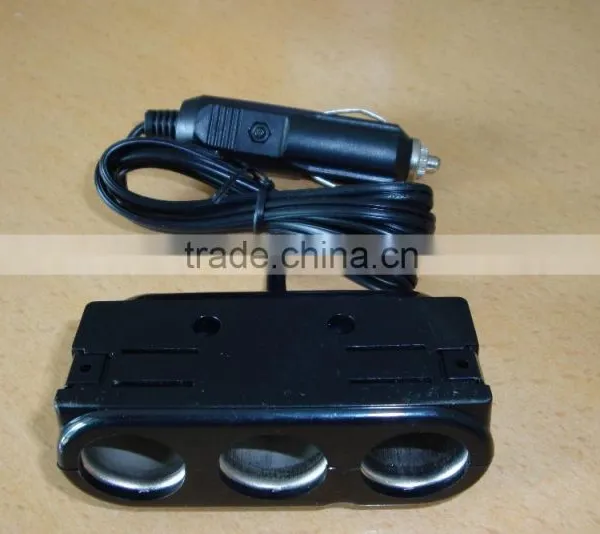 3 Ways Car Cigarette Lighter Socket photo-2