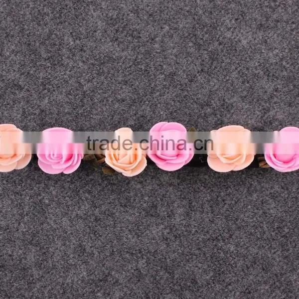 Hot-sales Baby Flower Headband Toddler Summer Flet Flower Headband Kids Flower Elastic Headband Wh-1753 photo-4