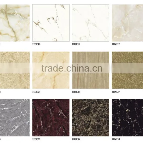60x60 Glass Ceramic Tiles Yellow Pulati Double Loaded Tile Foshan Good Quality Indian Popular Porcelain Tiles photo-3