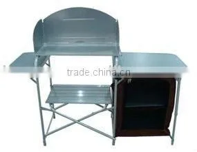 Outdoor Camping Kitchen With Folding Table