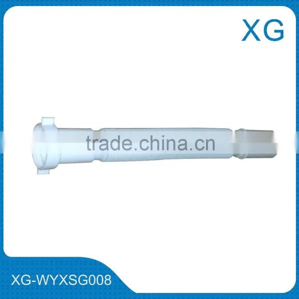PP Flexible Basin Waste Hose/plastic Sink Drain Hose With Steel Wire/pvc Retractable Hose for Bathroom/chrome Coated Waste Hose photo-6