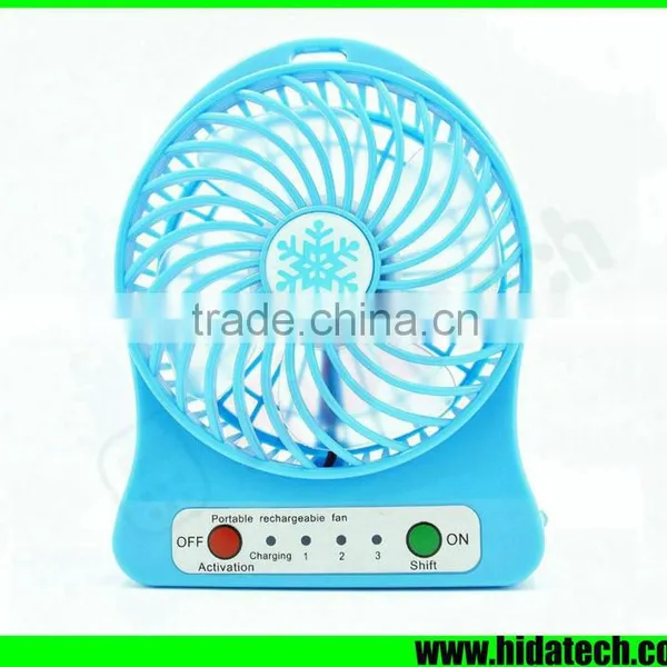 Hot Selling Powerful Wind Rechargeable Table Fan Portable Fan Hand Fan photo-4