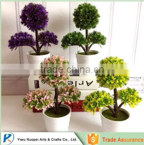 China Small Artificial Topiary Potted Plant Ornamental Plant