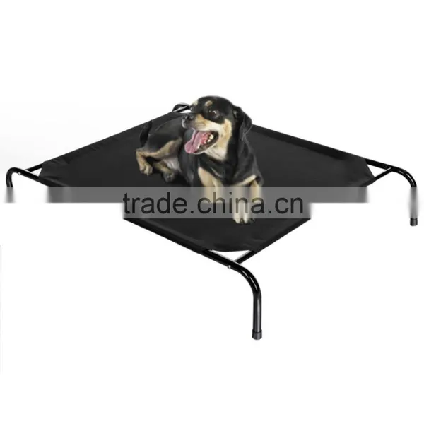 Portable Pet Cat Dog Elevated Bed Lounger Sleeper Cot Black OS004433 photo-3
