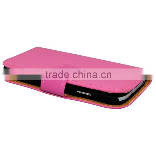 Flip Wallet Mobile Phone Leather Case for Alcatel Pixi4 4.0 photo-5