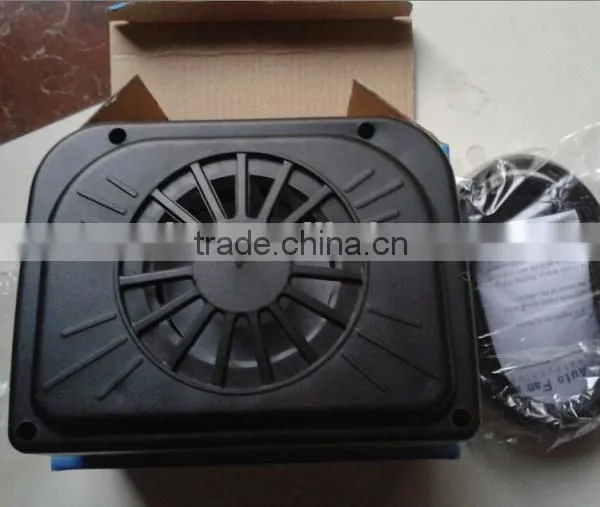 Mini Solar Car Fan Auto Cooling Fans photo-2