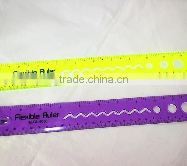 2015 Hot Factory OEM High Quality PVC Ruler Latest Stationery Items photo-4