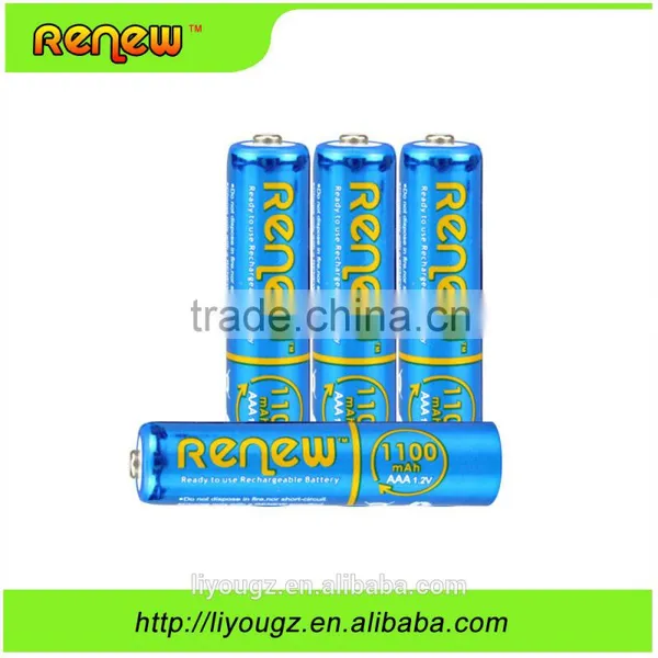 New Brand !!!Renew AAA 1100mAh Green Precharged Ready-to-Use NI-MH Rechargeable Battery photo-6