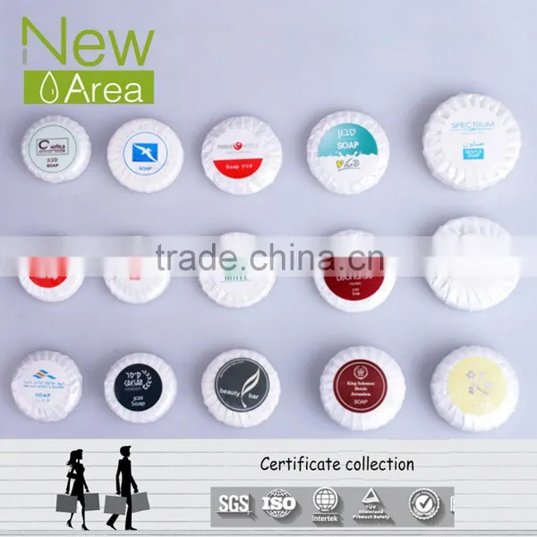 Sticker Customized PP Film Wrapped Hotel Soap