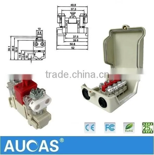 Drop Wire Connector (STB) Module Terimnal Block With Or Without Protection For Telephone Cable Distribution Box photo-4