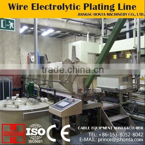 [Main Product] HONTA HT-5000NI.5M/S Wire Electrolytic Plating Machine And Line photo-2