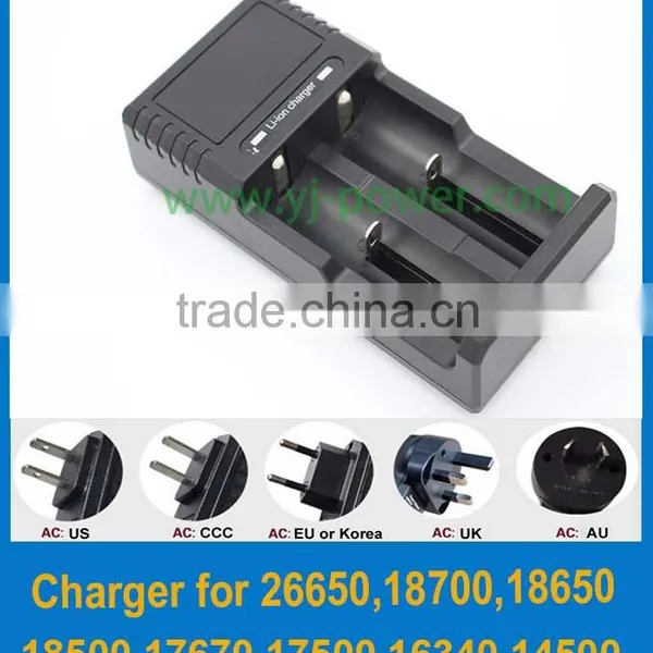 Charger for 26650 Rechargeable Battery 26650 Charger Intelligent Multifunctional Charger for 26650 18650 16340 14500