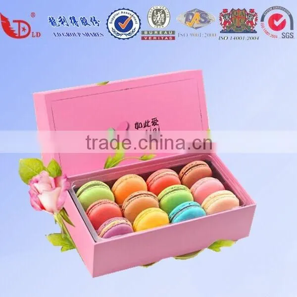 Customized Clear Macaron Box ,macaron Trinket Box, photo-3
