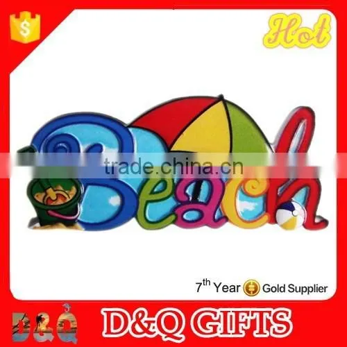 Cheap Custom Word Polyresin Fridge Magnet photo-3