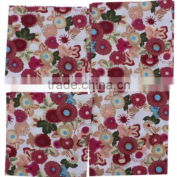 Beautiful Printed Cross Grain 100% Cotton DIY Fabric photo-3