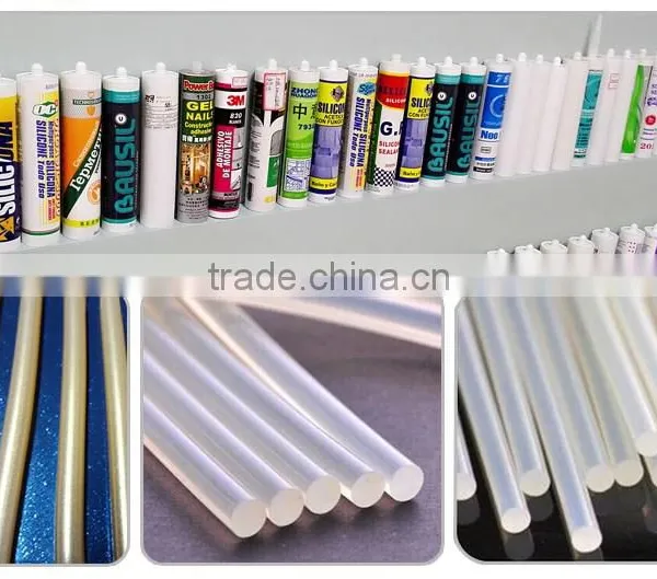 Fast Cure Acid Silicone Sealant Glass Sealant Adhesive photo-2