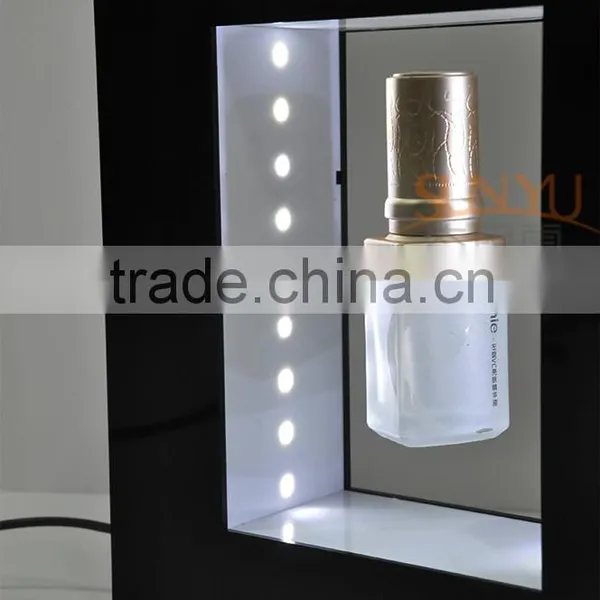 7*9 Inch Cube Shape Black Magnetic Levitation Display photo-3