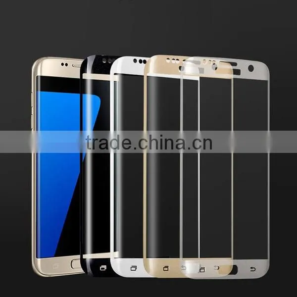 Hot for Samsung S7 Edge 3D Curved Tempered Glass 0.3mm Thickness 9H 2.5D Full Coverage for Galaxy S7 Curved Screen Protector photo-6