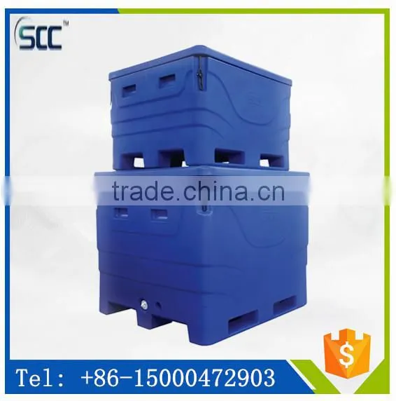 Marine Fish Cooler, Insulated Plastic Cooler for Fish Cold, Large Plastic Fish Tub for Frozen Products photo-5