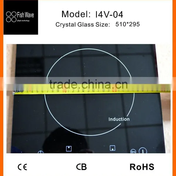 China Supplier Sensor Control 30cm 2 Cooking Zone Induction With Digital Temperature Control photo-4