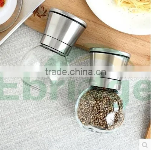 Stainless Steel Spice Grinder, Adjustable Salt and Pepper Mills Quality Choice photo-4