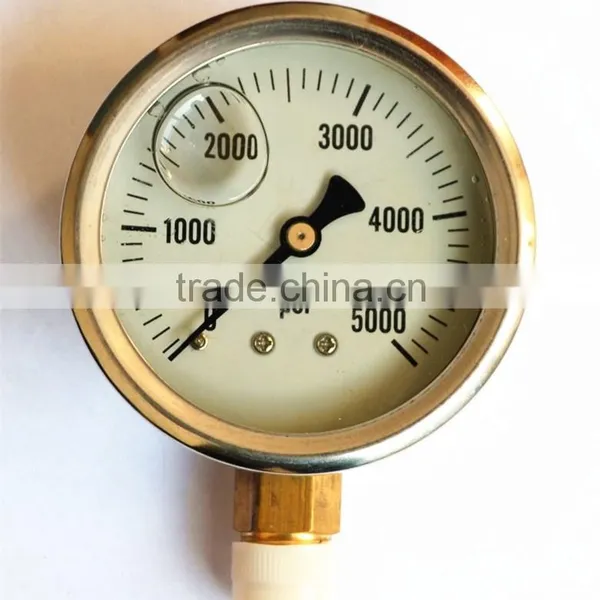 High Quality All Stainless Steel Oil Pressure Gauge