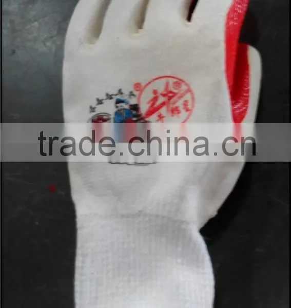 Safety Products Finger Protectors Gloves/ Industrial Working Rubber Gloves photo-5
