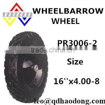 4.00-8 Steel Rim Wheelbarrow Wheels PR3006-2