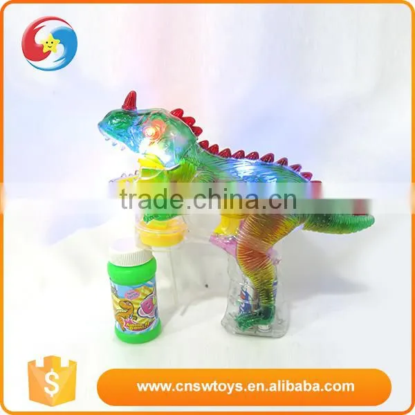 Factory Directly High Quality Gun Play Kids Plastic Bubble Set With Light & Sounds photo-3