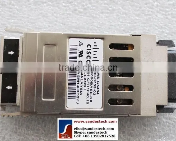 CISCO WS-G5484 GBIC 1000BASE-SX 850nm SC WS-G5484= 30-0759-02 GBIC-GE-SX-MM850-A CISCO Optical Transceiver photo-2