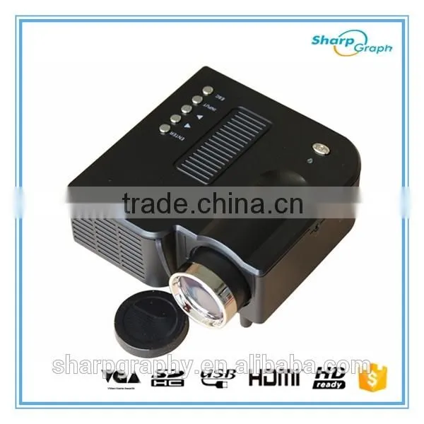 Wholesale UNIC Mini Handy Ultra HD LED Multimedia 720p Projector UC28+ Home Theater Beamer photo-6