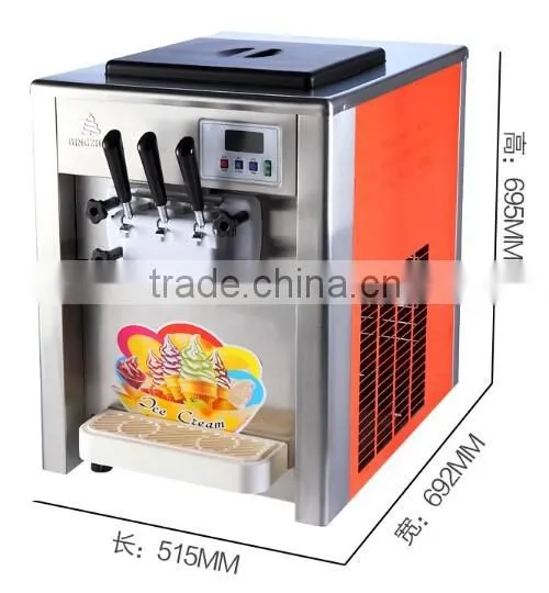 Ice Cream Machine/3 Flavors Soft Ice Cream Machine/commercial Ice Cream Making Machine