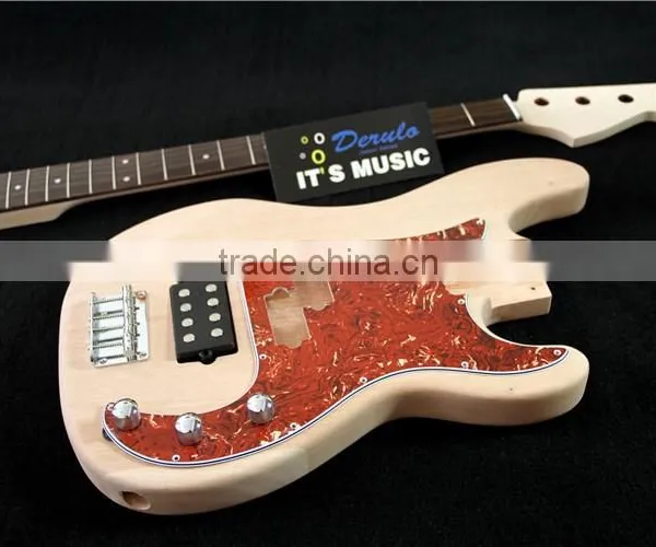 China Unfinished Competitive DIY High Electric Bass Guitar Kits photo-2