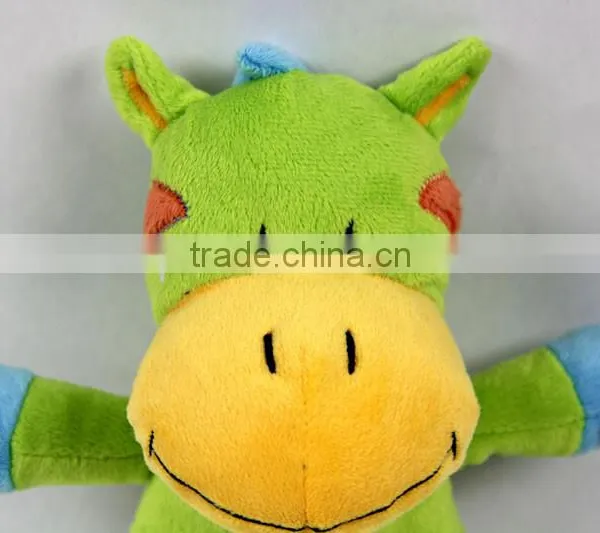 Luckiplus Hot Sale First Class Green and Blue Cow Safe Technology Toy For Kids photo-2