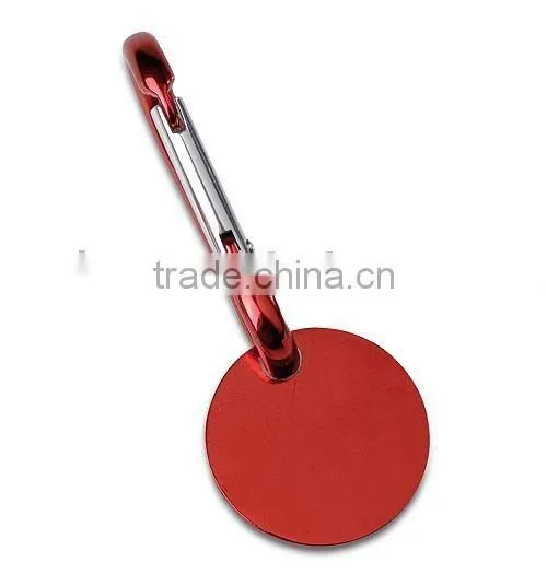 Aluminum Coin With Carabiner, Coin Keychains, Metal Coin Keychains