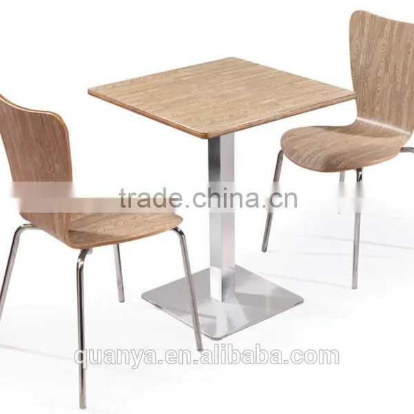 Simple Design of Wood Dining Table and Chairs/High Quality Dining Set