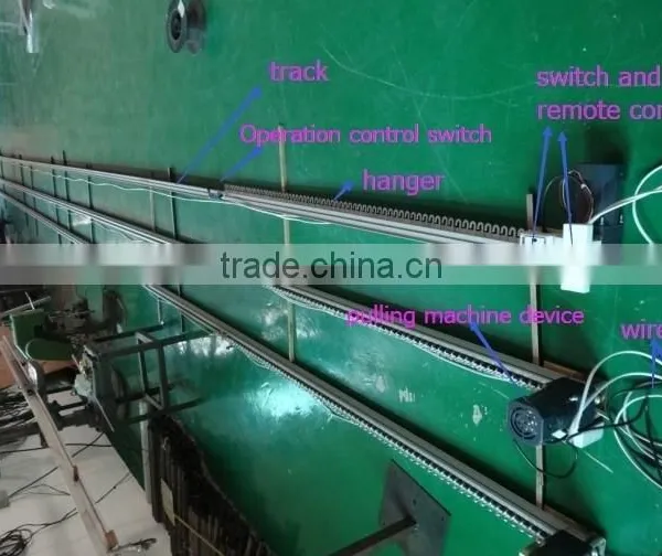 Trade Show Use Motorized Wireless Electric Curtain Electric Rolling Curtain photo-4