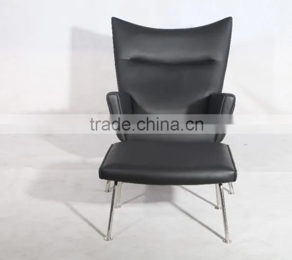 Brown Leather Chair Wing Chair Recliners photo-2