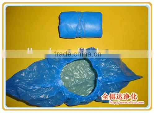 Disposable Protective Blue Non Woven Shoe Cover photo-5