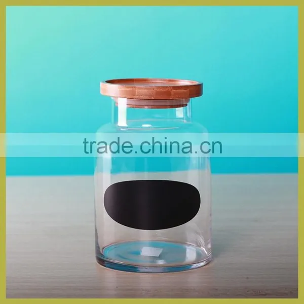 Hot Sale Glass Jar With Acacia Wooden Lids photo-2