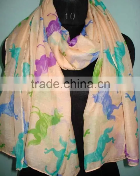 COTTON PRINTED SCARF 2014 photo-5