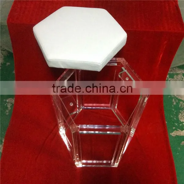 Acrylic Furniture Counter Bar Footstools photo-2