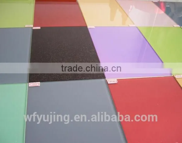 Colorful Decorative Paint Glass With ISO Certificate Most Popular photo-2