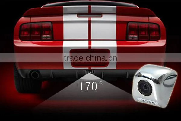 5USD Silver HD CMOS Vehicle Camera Car Reversing Rearview Backup Camera photo-5